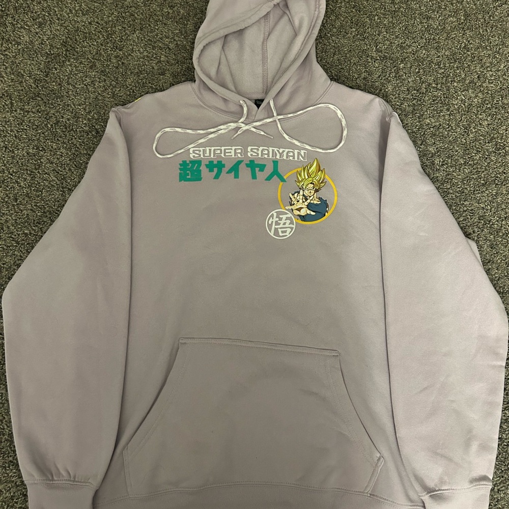 Dragon Ball Z Graphic Pull-over Hoodie